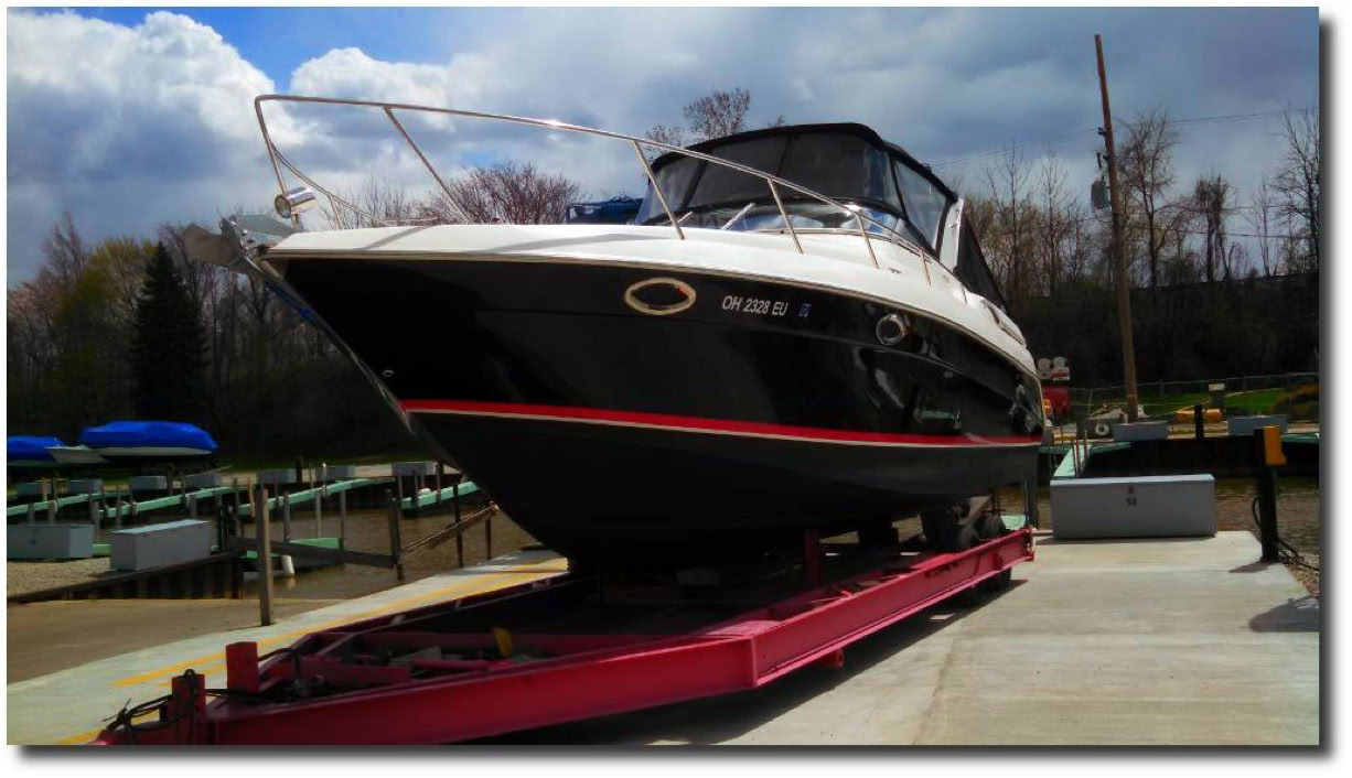 Boat in the lift