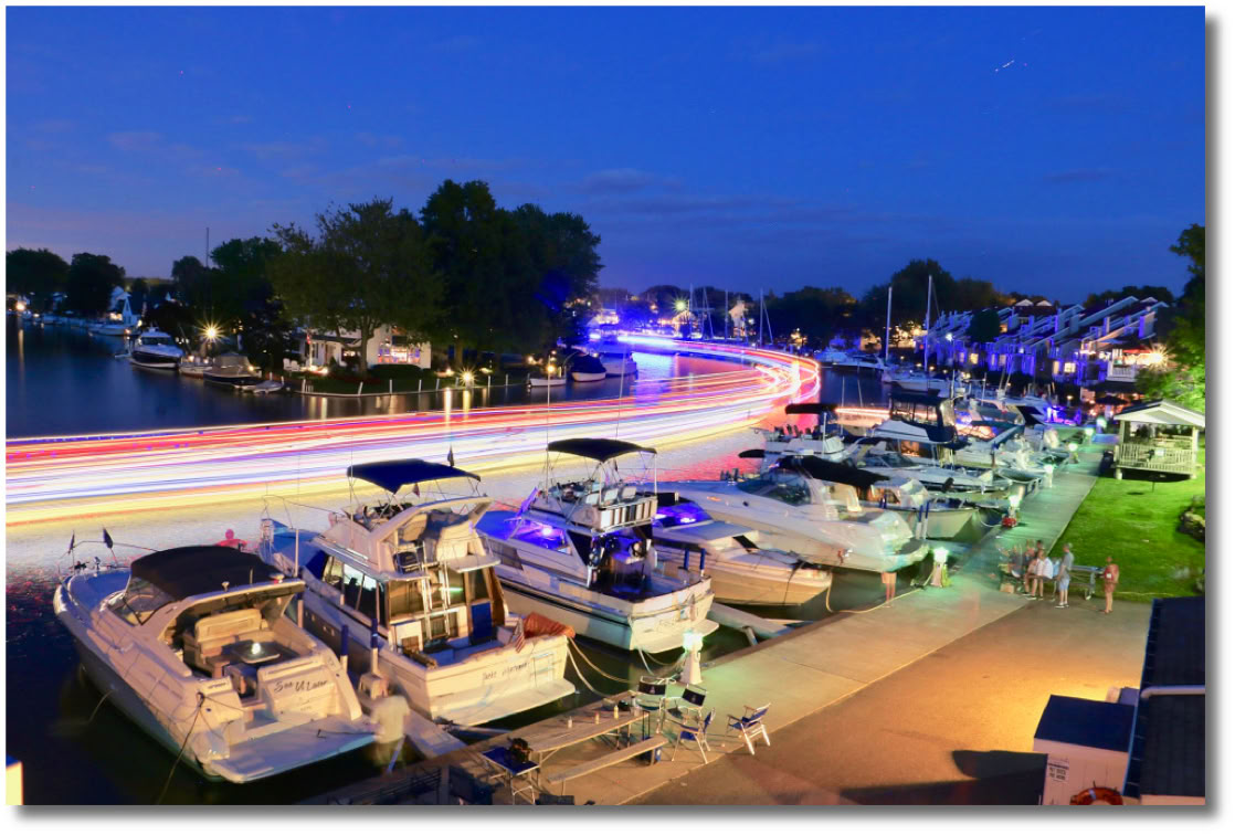 Vermilion River on Lake Erie